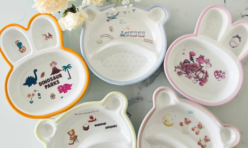 ポーセラーツでベビー食器をつくろう