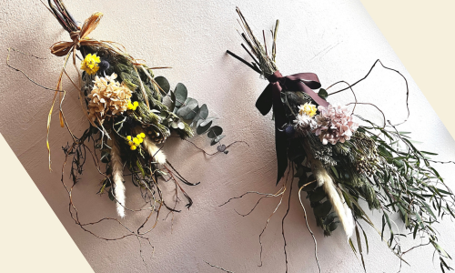 春を呼ぶスワッグ